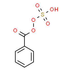 ChemSpider 2D Image | [(Sulfoperoxy)carbonyl]benzene | C7H6O6S