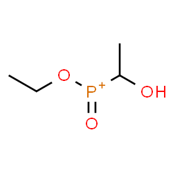 ChemSpider 2D Image | Ethoxy(1-hydroxyethyl)oxophosphonium | C4H10O3P