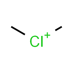 ChemSpider 2D Image | Dimethylchloronium | C2H6Cl