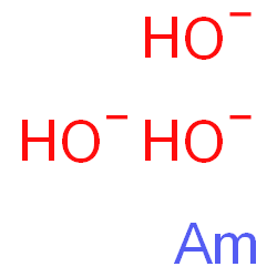 ChemSpider 2D Image | americium;trihydroxide | H3AmO3