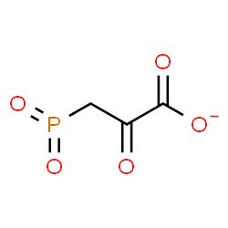 ChemSpider 2D Image | 3-[Oxido(oxo)phosphoranyl]-2-oxopropanoate | C3H2O5P