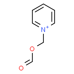 ChemSpider 2D Image | 1-[(Formyloxy)methyl]pyridinium | C7H8NO2