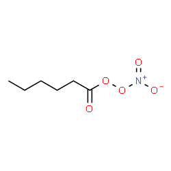 ChemSpider 2D Image | 1-(Nitroperoxy)-1-hexanone | C6H11NO5