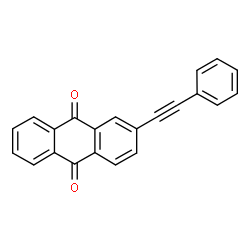 ChemSpider 2D Image | 2-(Phenylethynyl)-9,10-anthraquinone | C22H12O2