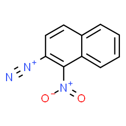 ChemSpider 2D Image | 1-Nitro-2-naphthalenediazonium | C10H6N3O2