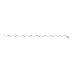ChemSpider 2D Image | 2,5,8,11,14,17,20,23,26-Nonaoxanonacos-28-yne | C20H38O9