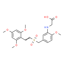 ChemSpider 2D Image | Rigosertib | C21H25NO8S