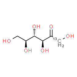 ChemSpider 2D Image | L-(1-~13~C)Psicose | C513CH12O6