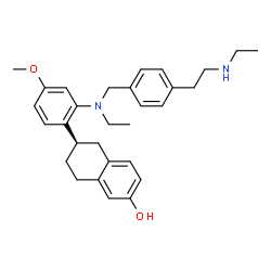 ChemSpider 2D Image | elacestrant | C30H38N2O2