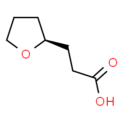 ChemSpider 2D Image | 3-[(2S)-Tetrahydro-2-furanyl]propanoic acid | C7H12O3