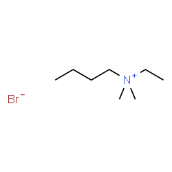 ChemSpider 2D Image | N-Ethyl-N,N-dimethyl-1-butanaminium bromide | C8H20BrN