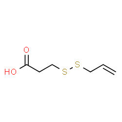 ChemSpider 2D Image | 3-(Allyldisulfanyl)propanoic acid | C6H10O2S2