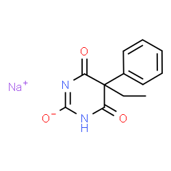 ChemSpider 2D Image | phenobarbital sodium | C12H11N2NaO3