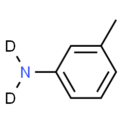 ChemSpider 2D Image | 3-Methyl(~2~H_2_)aniline | C7H7D2N