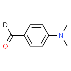 ChemSpider 2D Image | 4-(Dimethylamino)(formyl-~2~H)benzaldehyde | C9H10DNO