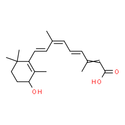 ChemSpider 2D Image | (9cis)-4-Hydroxyretinoic acid | C20H28O3