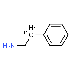 ChemSpider 2D Image | 2-Phenyl(2-~14~C)ethanamine | C714CH11N
