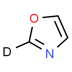 ChemSpider 2D Image | (2-~2~H)-1,3-Oxazole | C3H2DNO
