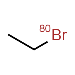 ChemSpider 2D Image | (~80~Br)Bromoethane | C2H580Br