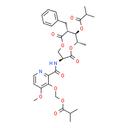ChemSpider 2D Image | fenpicoxamid | C31H38N2O11