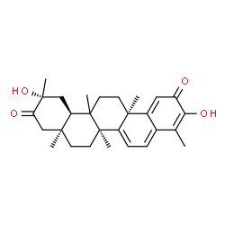 ChemSpider 2D Image | (6bS,8aS,11R,12aR,14aR)-3,11-Dihydroxy-4,6b,8a,11,12b,14a-hexamethyl-7,8,8a,11,12,12a,12b,13,14,14a-decahydro-2,10(6bH,9H)-picenedione | C28H36O4