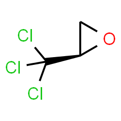 ChemSpider 2D Image | (2R)-2-(Trichloromethyl)oxirane | C3H3Cl3O