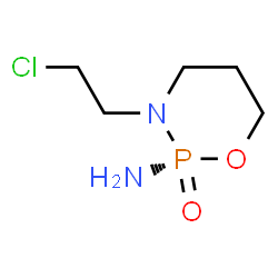 ChemSpider 2D Image | (2R)-3-(2-Chloroethyl)-1,3,2-oxazaphosphinan-2-amine 2-oxide | C5H12ClN2O2P