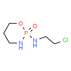 ChemSpider 2D Image | N-(2-Chloroethyl)-1,3,2-oxazaphosphinan-2-amine 2-oxide | C5H12ClN2O2P
