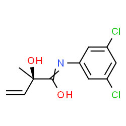 ChemSpider 2D Image | (2R)-N-(3,5-Dichlorophenyl)-2-hydroxy-2-methyl-3-butenimidic acid | C11H11Cl2NO2