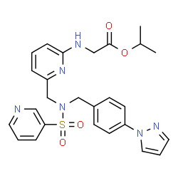 ChemSpider 2D Image | Omidenapag isopropyl | C26H28N6O4S