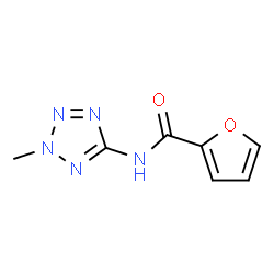 ChemSpider 2D Image | N-(2-Methyl-2H-tetrazol-5-yl)-2-furamide | C7H7N5O2