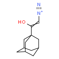 ChemSpider 2D Image | 2-(Adamantan-1-yl)-2-hydroxyethenediazonium | C12H17N2O