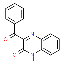 ChemSpider 2D Image | 3-Benzoyl-2(1H)-quinoxalinone | C15H10N2O2
