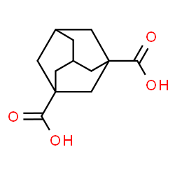 ChemSpider 2D Image | 1,3-Adamantanedicarboxylic acid | C12H16O4