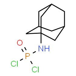 ChemSpider 2D Image | Adamantan-1-ylphosphoramidic dichloride | C10H16Cl2NOP