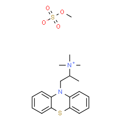 ChemSpider 2D Image | Thiazinamium metilsulfate | C19H26N2O4S2