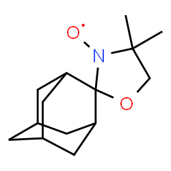 ChemSpider 2D Image | (4,4-Dimethyl-3H-spiro[1,3-oxazolidine-2,2'-tricyclo[3.3.1.1~3,7~]decan]-3-yl)oxidanyl | C14H22NO2