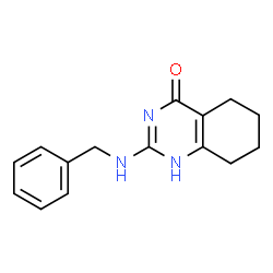 ChemSpider 2D Image | 2-(Benzylamino)-5,6,7,8-tetrahydro-4(1H)-quinazolinone | C15H17N3O