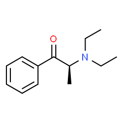ChemSpider 2D Image | (S)-diethylpropion | C13H19NO