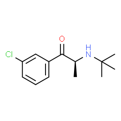 ChemSpider 2D Image | (S)-bupropion | C13H18ClNO