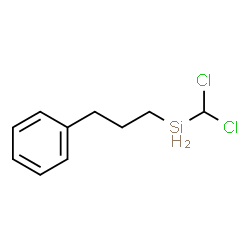 ChemSpider 2D Image | (Dichloromethyl)(3-phenylpropyl)silane | C10H14Cl2Si