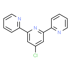 ChemSpider 2D Image | 4'-Chloro-2,2':6',2''-terpyridine | C15H10ClN3