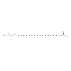 ChemSpider 2D Image | 18-[(Ethylcarbamoyl)amino]octadecanoic acid | C21H42N2O3