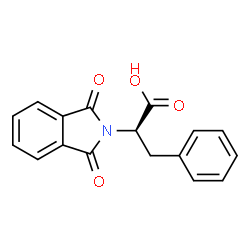 ChemSpider 2D Image | (2R)-2-(1,3-Dioxo-1,3-dihydro-2H-isoindol-2-yl)-3-phenylpropanoic acid | C17H13NO4