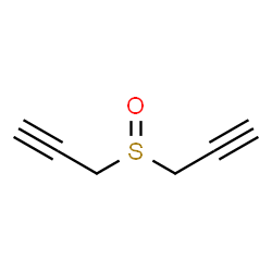 ChemSpider 2D Image | 3-(2-Propyn-1-ylsulfinyl)-1-propyne | C6H6OS