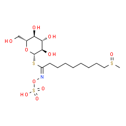 ChemSpider 2D Image | Glucohirsutin | C16H31NO10S3