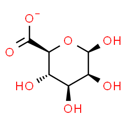 ChemSpider 2D Image | beta-D-Mannopyranuronate | C6H9O7