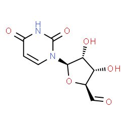 ChemSpider 2D Image | uridine-5'-aldehyde | C9H10N2O6