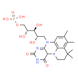 ChemSpider 2D Image | prenyl-FMNH2 | C22H31N4O9P