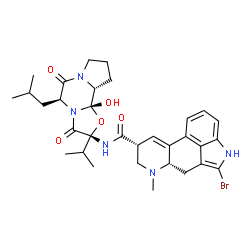 ChemSpider 2D Image | LSM-5805 | C32H40BrN5O5